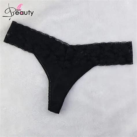 Sexy G String Lace Panties Women Underwear Cotton Intimates Seamless