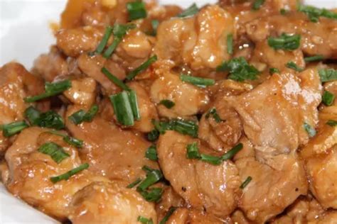 Porc au caramel à la chinoise