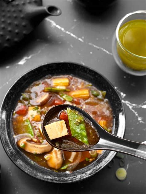 Easy Hot And Sour Vegetable Soup The Vegan Atlas