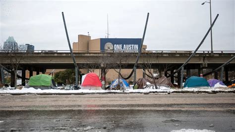 Some Homeless Texans Left Out In The Cold During Winter Storm