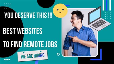 You Deserve This Best Websites To Find Remote Jobs Youtube