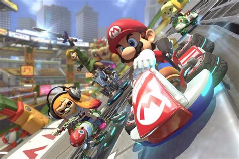 Mario Kart 8 Deluxe Adds Splatoon Characters And Battle Mode Courses