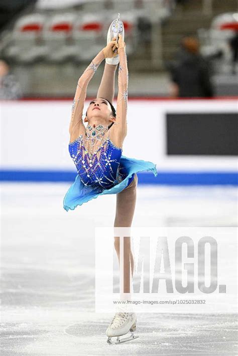 Yujae Kim Kor During Junior Women Short Program At The Isu World