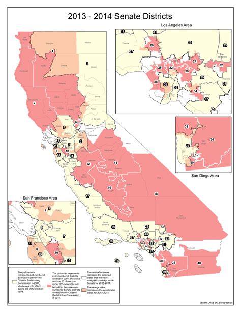 2013-2014 Senate Districts | Senate Office of Demographics