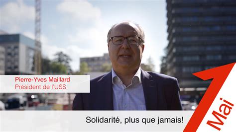 Pierre Yves Maillard Pr Sident De L Uss Er Mai