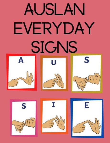 Barnes and Noble AUSLAN Everyday Signs.Educational Book, Suitable for ...