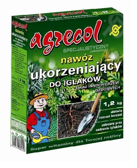 Nawóz Agrecol do Iglaków ukorzeniacz 1 2 kg Agrecol Sklep EMPIK