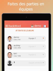 Rackword Jeu De Mots En Ligne Applications Sur Google Play