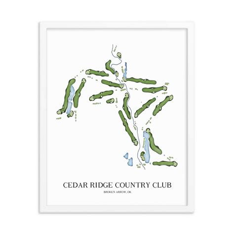 Cedar Ridge Country Club Golf Course Print