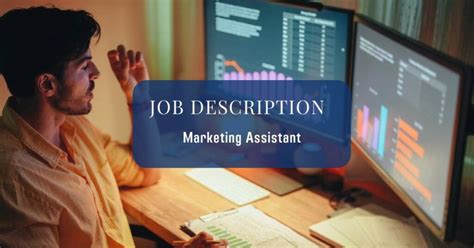 Marketing Assistant Job Description