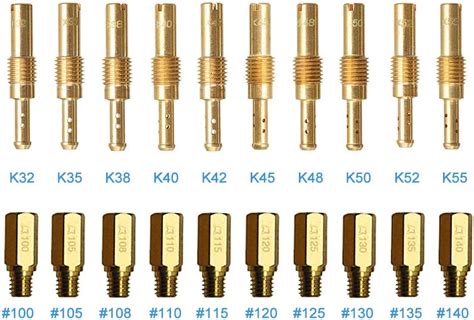 Amazon Pcs Carburetor Jets Kit For Keihin Oko Koso Pe Pwk Carb