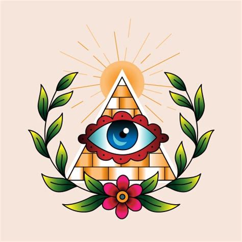 Illuminati Tattoo Vector Images Over 3000