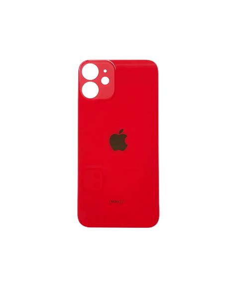 Tapa Trasera Iphone 12 Mini Roja Big Hole Smart Parts Herramientas Y Repuestos