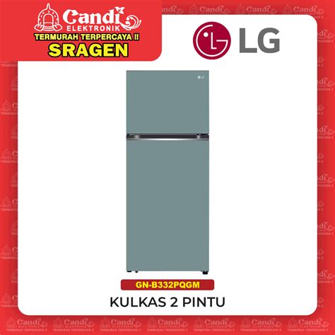 Jual Lg Kulkas Pintu Macaron Collection L Clay Mint With