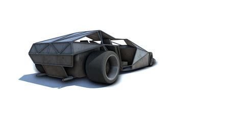 Ramp Car: машина-рампа - Rendercar скачать 3d модель
