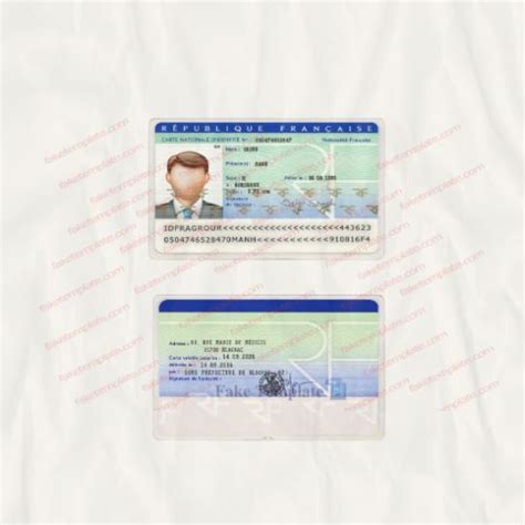 Fake French Id Card Generator Asketp