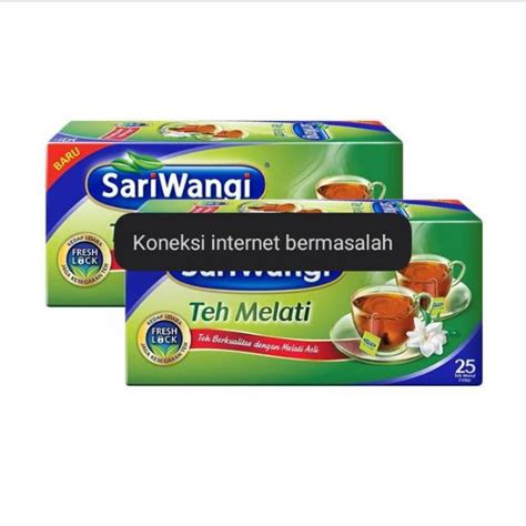 Jual Teh Sariwangi Teh Melati Isi 25pcs Shopee Indonesia