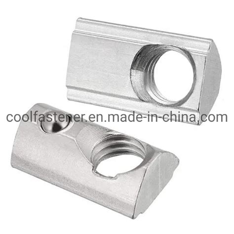 Stainless Steel 3030 Series Roll In Spring M4 M5 M6 M8 T Nut Roll Ball