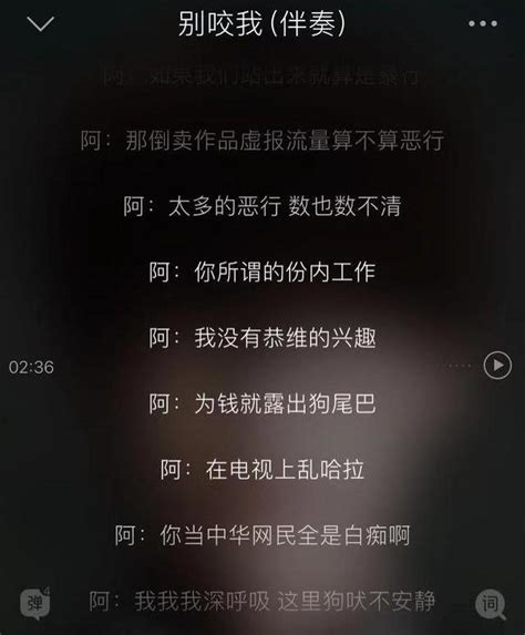 罵人只服許嵩，不帶髒字罵了半個娛樂圈，只用了一首歌！ 每日頭條