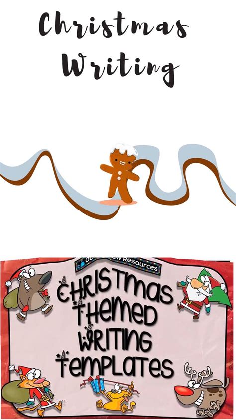 Christmas Writing Templates With Stimulus Pictures Video Christmas