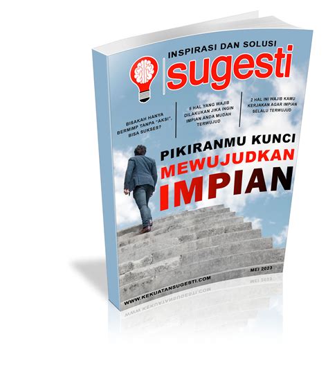 Majalah Sugesti Edisi Bulan Mei Majalah Digital Untuk Orang Cerdas