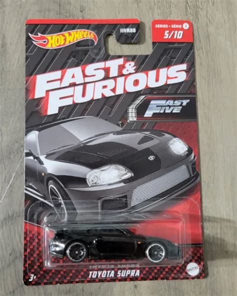 HOT WHEELS Fast And Furious Toyota Supra Fast Five Series Black Car NEW EUR PicClick FR
