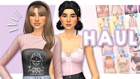 BEST CC FINDS Sims 4 Custom Content Haul Maxis Match YouTube