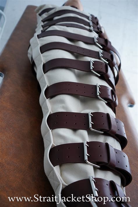 Sleep Sack Bondage Body Bag With Leather Belts Straitjacket Etsy