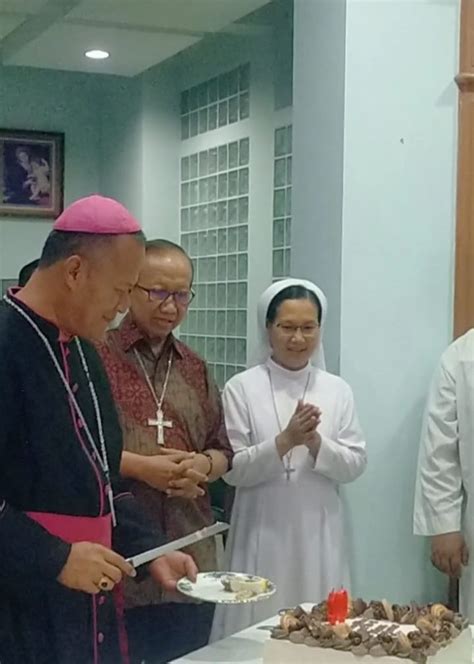 Kunjungan Pastoral Mgr Ignatius Kardinal Suharyo Di Lingkungan Tni