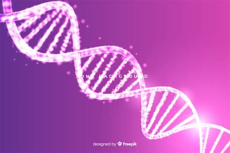 Free Vector | Purple abstract dna structure background