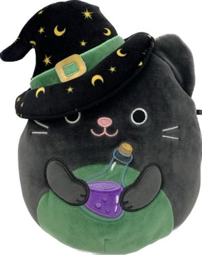 Squishmallows Cat With Witch Hat And Potion Halloween Plush Toy 8 In