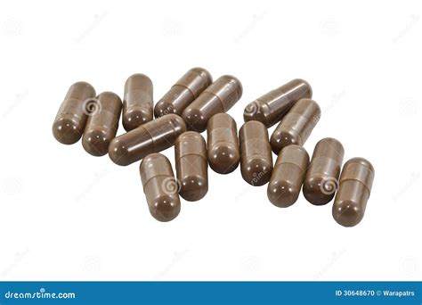 Brown Capsule Stock Photo | CartoonDealer.com #66179526