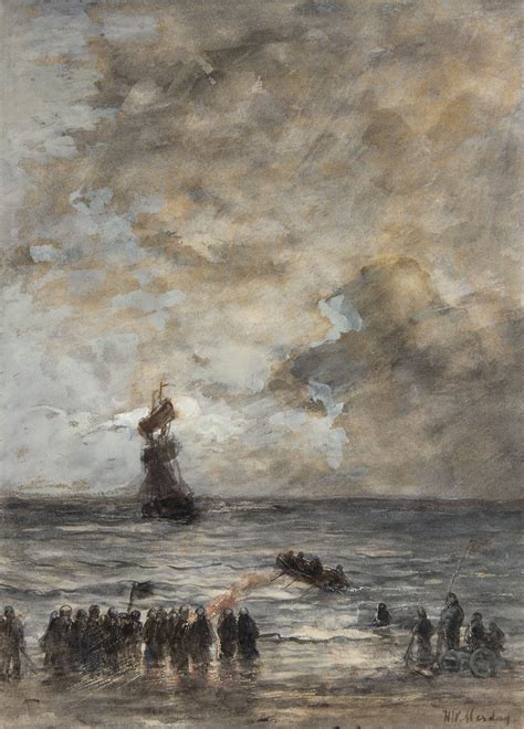 Hendrik Willem Mesdag Watercolours And Drawings Prev For Sale