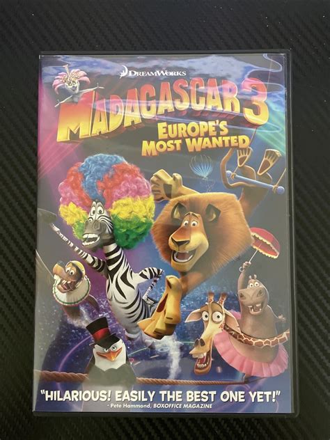 Madagascar 3 Europes Most Wanted Dvd 97361169941 Ebay