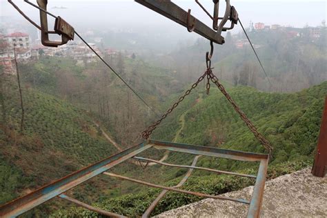 Rize De Bir Devrin Sonu Y Ll K Tehlikeli Teleferik Rafa Kalkt