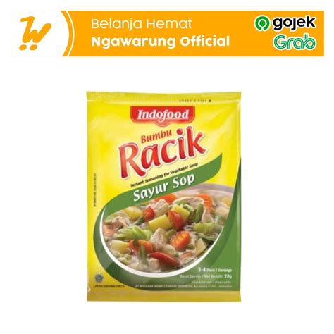 Jual Indofood Bumbu Racik Sayur Sop Renceng 20G Shopee Indonesia