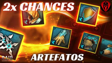 RAID SHADOW LEGENDS PT BR 2X CHANCES PARA ARTEFATOS DE VELOCIDADE E