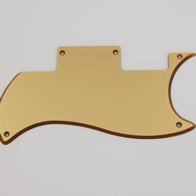 Metallic Gold Acrylic Pickguard For Epiphone Sg Special Reverb