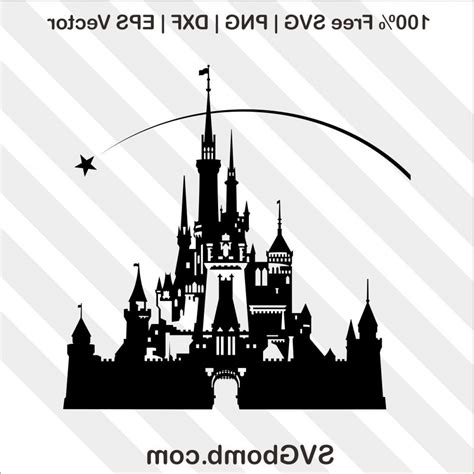 Disneyland Castle Vector At Collection Of Disneyland