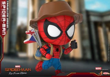 最友善的好鄰居要環遊世界啦 Hot Toys COSB 蜘蛛人離家日蜘蛛人 旅行版本 Spider Man Travelling Version Cosbaby