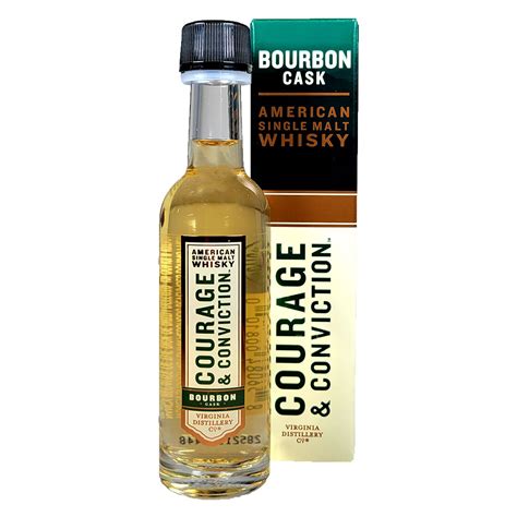 Virginia Distillery Bourbon Cask Courage & Conviction 50ml - Holiday ...