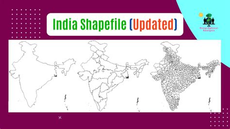 2025 India Shapefile With All States And Districts Geographical