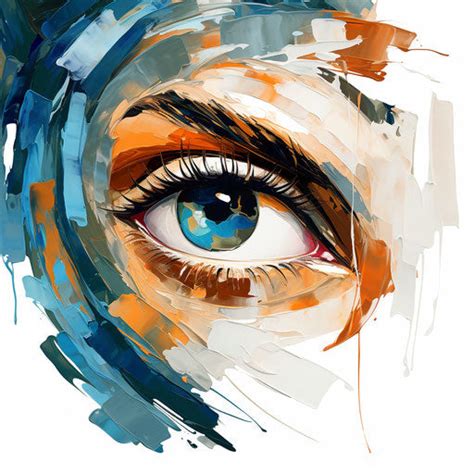 Focus Clipart in Oil Painting Style: 4K & SVG – IMAGELLA