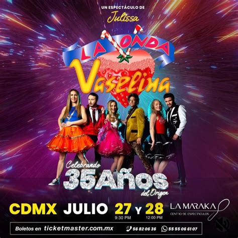 La Onda Vaselina En La Maraka Eventos En Cdmx