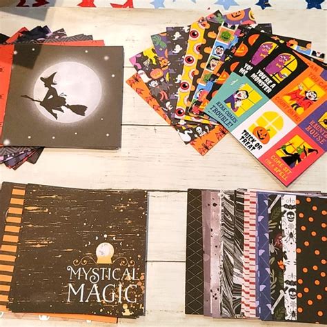 Various Art Halloween Cardstock Paper Poshmark