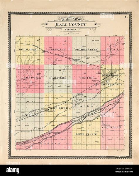 Standard Atlas Of Hall County Nebraska Including A Plat Book Of The