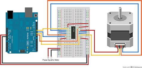 How To Run A Stepper Motor With An Arduino L293D IC Circuit Magic