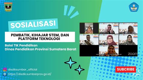 Sosialisasi PembaTIK Kihajar STEM Dan Platform Teknologi