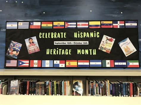 Hispanic Heritage Month Bulletin Board By Mrclaytonreads