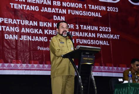 Buka Sosialisasi Permenpan Rb Nomor 1 Tahun 2023 Bupati Harapkan